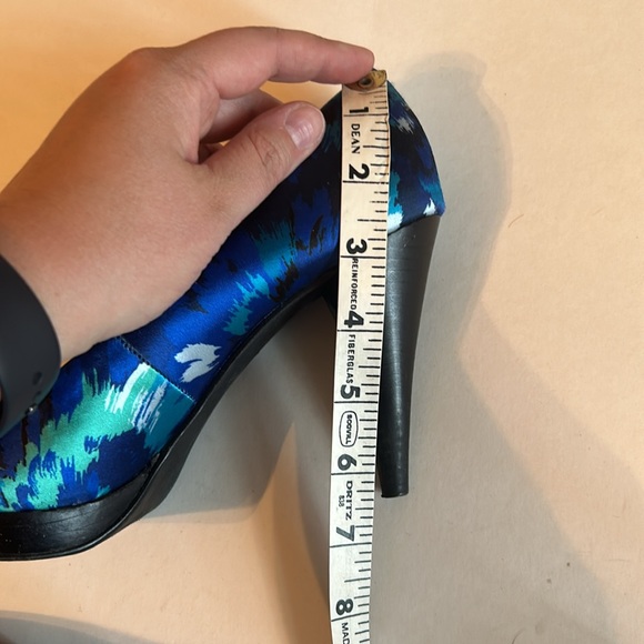 Style & Co Blue Multi Colored Heels - Picture 6 of 6